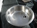Spoelbak Rond RVS, Huis en Inrichting, Keuken | Keukenelementen, Minder dan 50 cm, Ophalen of Verzenden, Zo goed als nieuw, Minder dan 25 cm