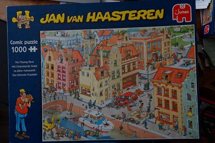Jan van Haasteren - JvH (16 puzzels), Hobby en Vrije tijd, Denksport en Puzzels, Zo goed als nieuw, Legpuzzel, 500 t/m 1500 stukjes