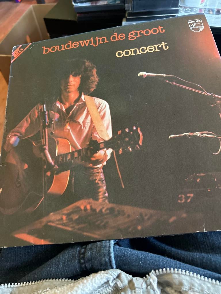Boudewijn de Groot - Concert dubbel LP (Philips, 1980-1989), Ophalen of Verzenden, 1980 - 1989, Gebruikt, 12 inch