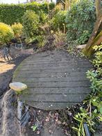 Vlonder voor in de tuin, Tuin en Terras, Terrasdelen en Vlonders, Ophalen, Gebruikt, Hout