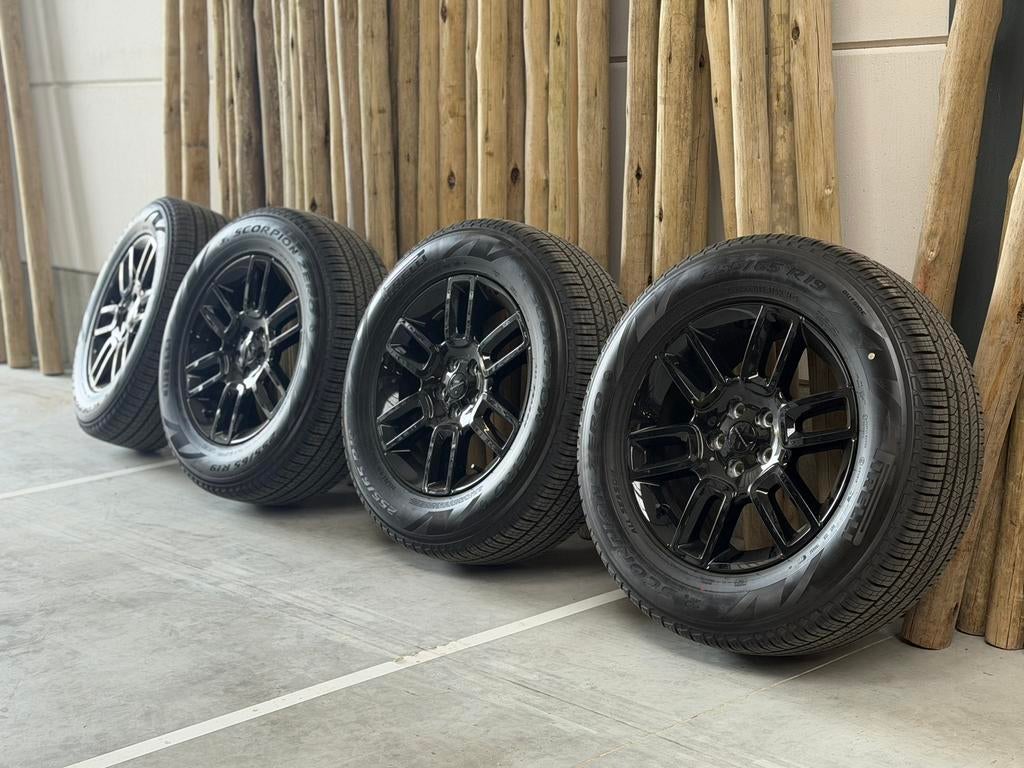 DEFENDER VELGEN SET - 2026 model - GLOSS BLACK, Ophalen of Verzenden, Nieuw