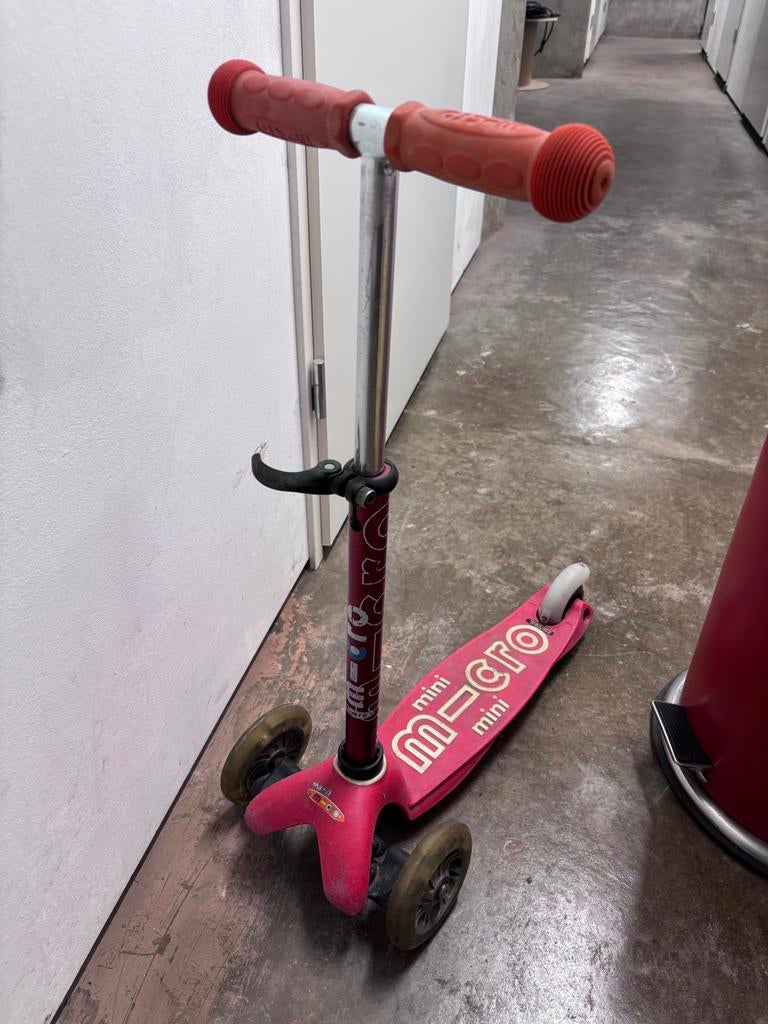 Micro Mini Step - Roze kinderstep, Fietsen en Brommers, Steps, Gebruikt, Gewone step, Ophalen of Verzenden