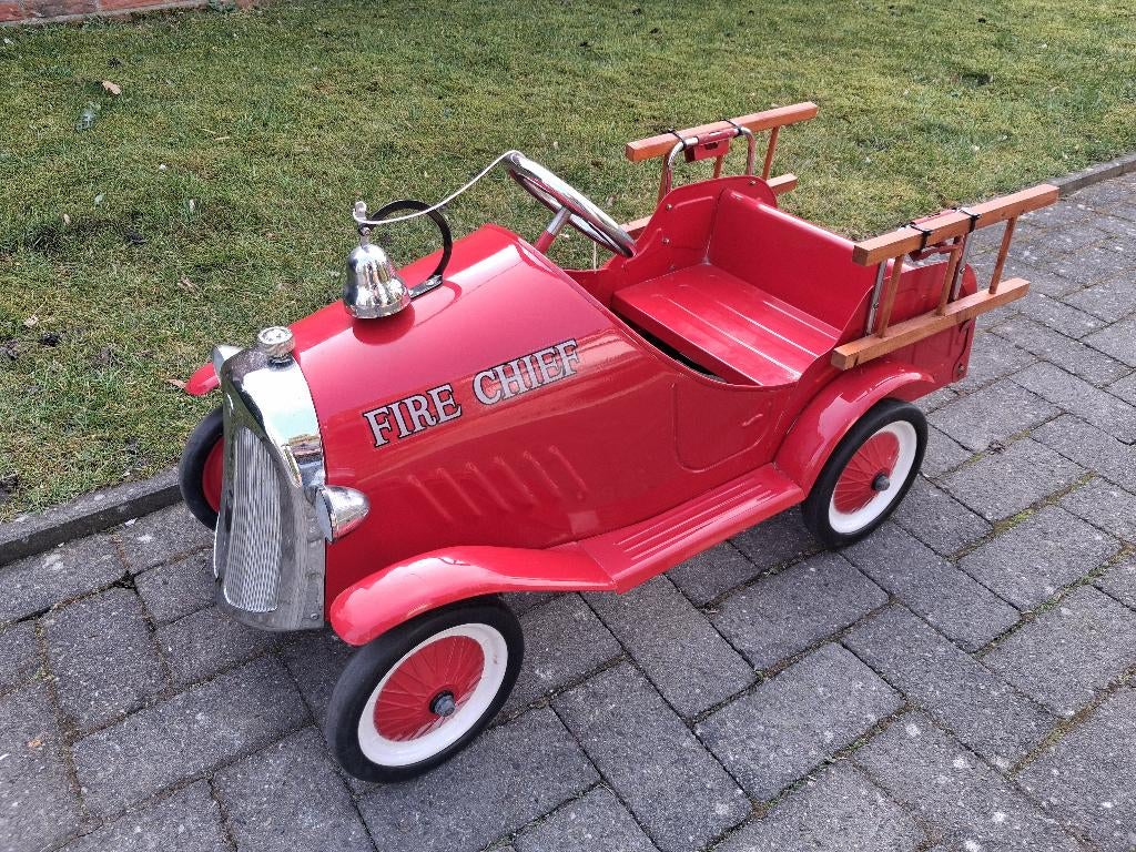 Brandweer Trapauto, Ophalen