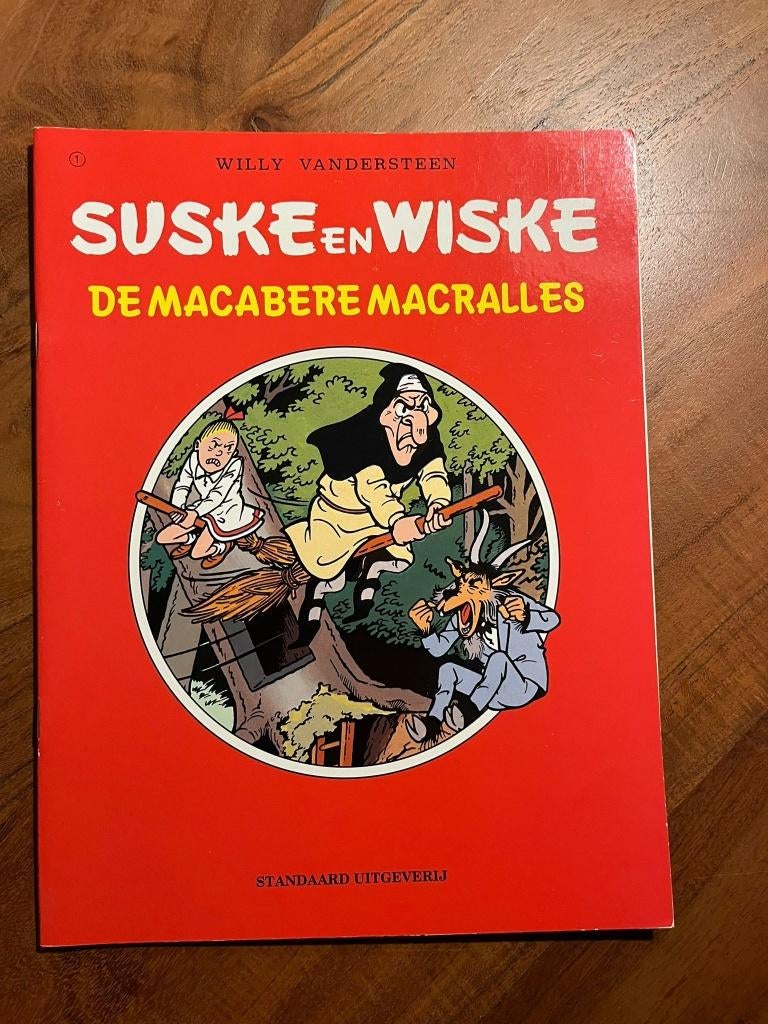 Suske en Wiske – Macabere Macralles, Eén stripboek, Ophalen of Verzenden, Zo goed als nieuw