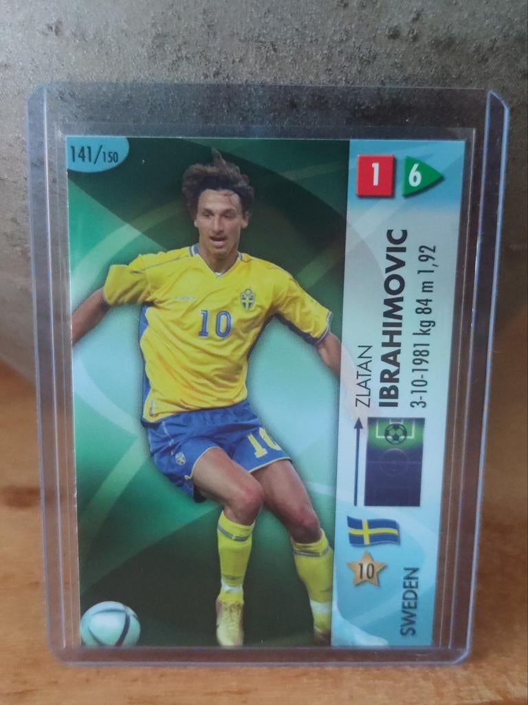 Zlatan Ibrahimovic - Panini Goaaal! WK 2006 kaart, Ophalen of Verzenden