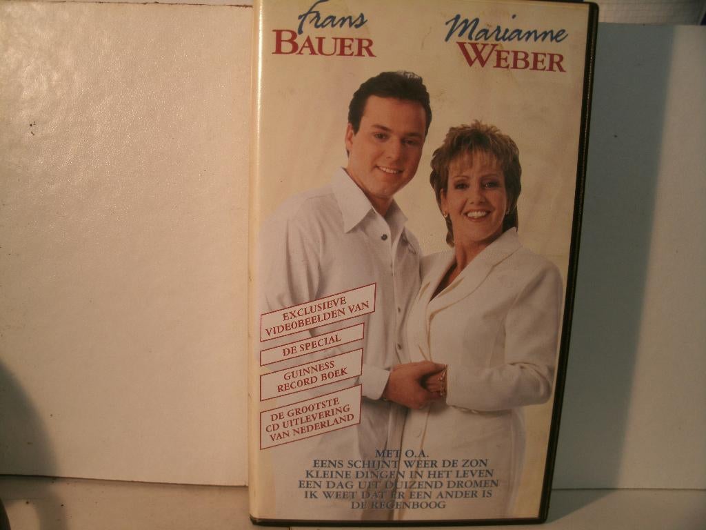 vhs 198b frans & marian tip top records 1997, Alle leeftijden, Ophalen of Verzenden, Zo goed als nieuw