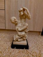 A. Santini Darwin's Philosophizing Monkey sculptuur, Ophalen of Verzenden, Gebruikt, Dier