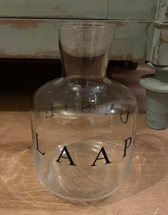 Superleuke karaf Slaapmutsje waterkaraf kan wijnkan, Overige typen, Ophalen of Verzenden, Overige stijlen, Glas