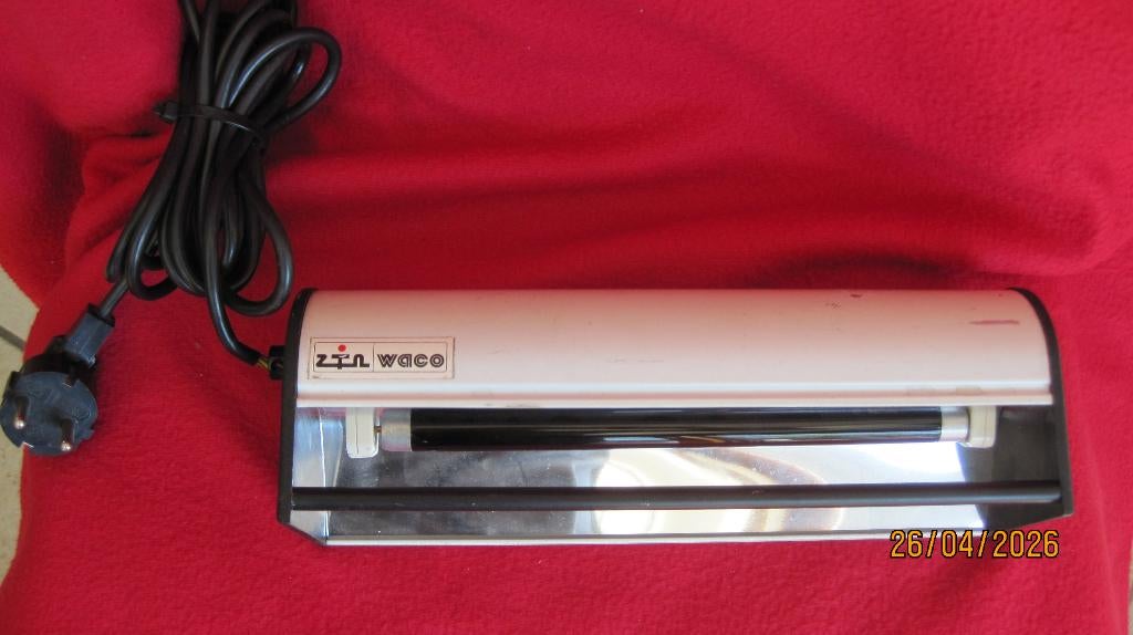 ZTN Waco blacklight UV lamp, Ophalen of Verzenden, Gebruikt, Overige typen