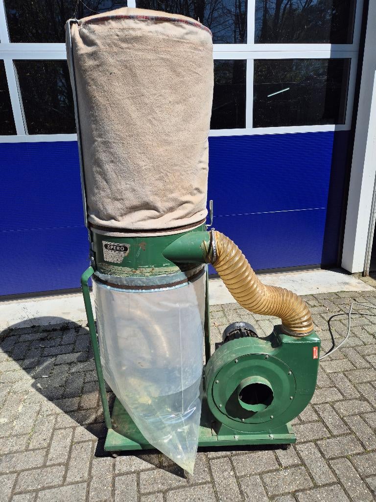 Afzuiging 380 volt, Doe-het-zelf en Verbouw, Ventilatie en Afzuiging, Ophalen, Gebruikt, Afzuiger