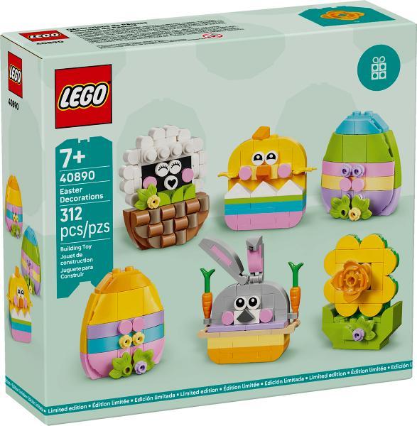Lego Holiday & Event Easter 40890 Easter Decorations (NIEUW), Kinderen en Baby's, Speelgoed | Duplo en Lego, Nieuw, Lego, Complete set