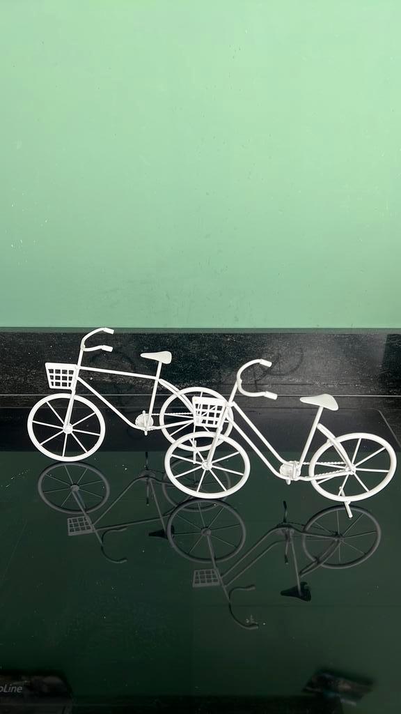 Metalen fiets, Antiek en Kunst, Curiosa en Brocante, Ophalen of Verzenden
