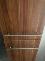 Smalle hoge kast Walnoot, Ophalen, Gebruikt