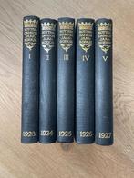 Rotterdamsch jaarboekje -1923 -1927, Boeken, Diverse auteurs, Ophalen of Verzenden, 20e eeuw of later, Gelezen