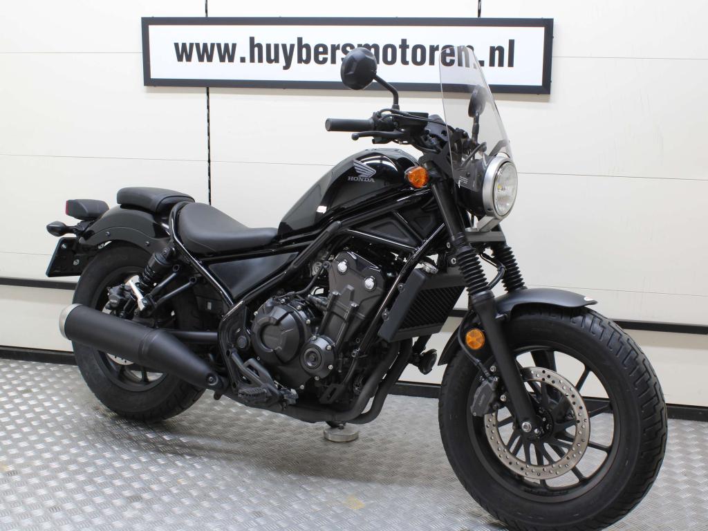 Honda CMX 500 Rebel 2018 CMX500 A2 35Kw, Niet ingevuld, 2 cilinders, Chopper, Bedrijf