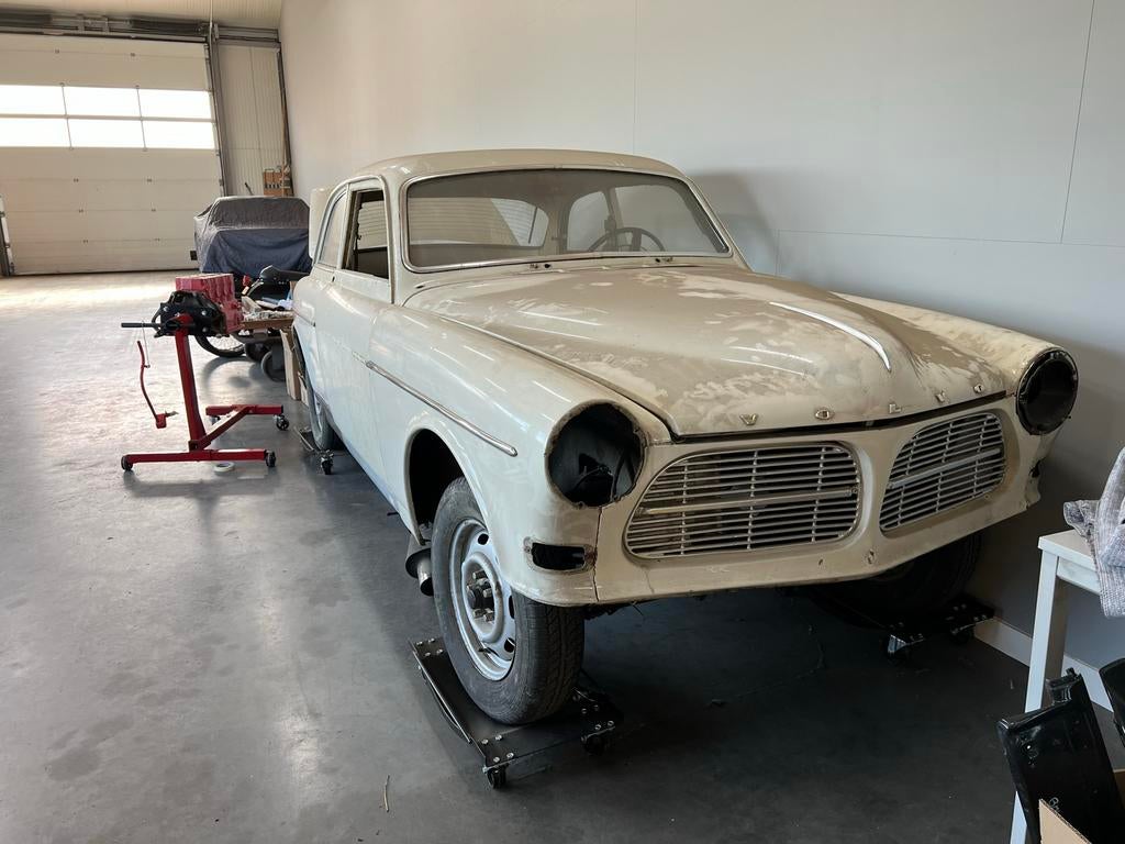 Compleet Volvo Amazon P131 project met gereviseerde motor, Auto's, Achterwielaandrijving, Overige modellen, 4 cilinders, 1108 kg