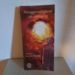 HOOGGEVOELIGHEID ALS UITDAGING - Marian vd Beuken, Ophalen of Verzenden, Zo goed als nieuw