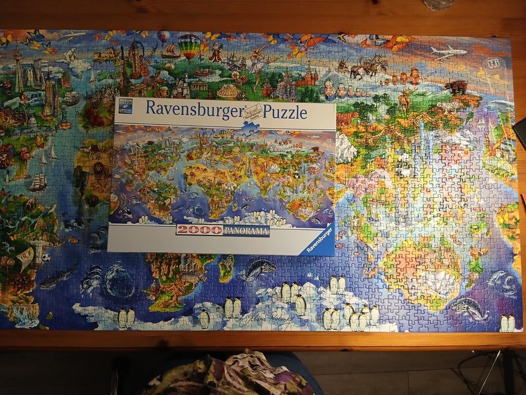 Ravensburger puzzel, compleet., Ophalen of Verzenden, Meer dan 1500 stukjes, Zo goed als nieuw