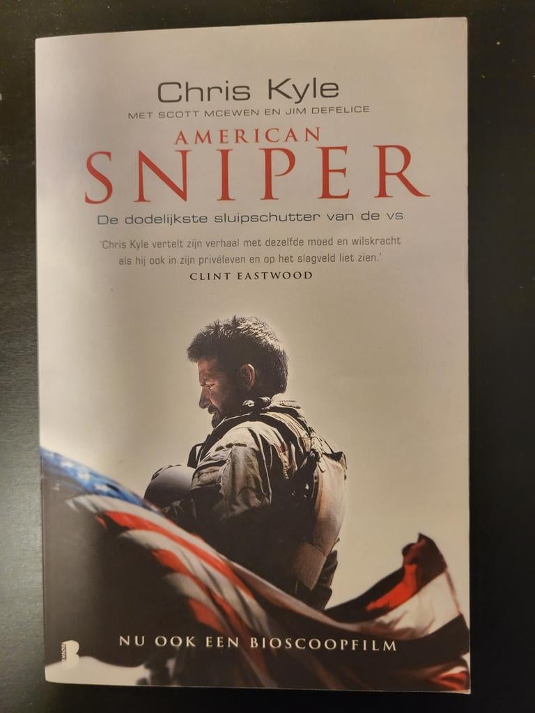 American Sniper - Chris Kyle (Boek), Boeken, Ophalen of Verzenden, Gelezen, Chris Kyle, Film, Tv en Media