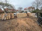 Houten pallets, Ophalen, Gebruikt