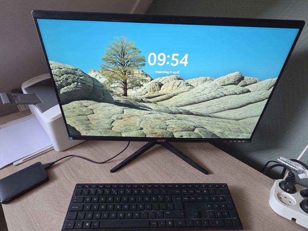 All in one pc, Ophalen of Verzenden, Zo goed als nieuw