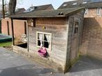 GRATIS houten speelhuis, Ophalen, Gebruikt, Hout