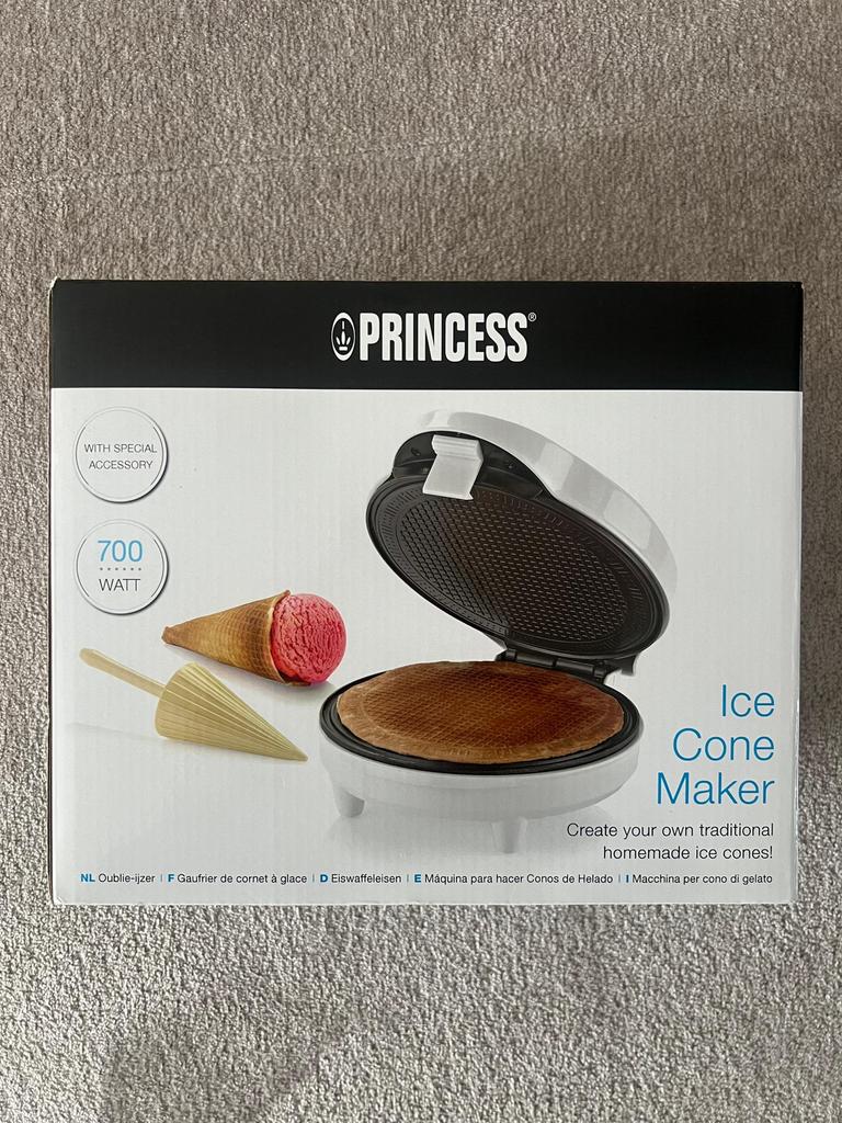 ijshoorn maker - ice cone maker, Witgoed en Apparatuur, Wafelijzers, Zo goed als nieuw, Ophalen of Verzenden