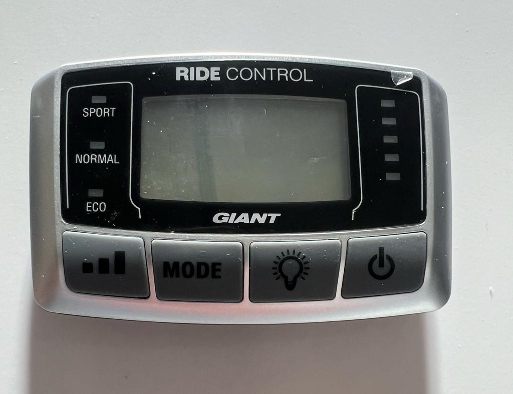 Giant Ride Control LCD 5-pin (nieuw), Fietsen en Brommers, Fietsaccessoires | Fietscomputers, Ophalen of Verzenden, Nieuw