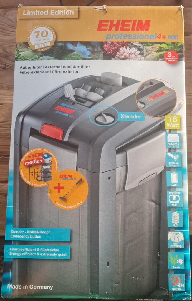 EHEIM Professionel 4+ 600 met 5x vorfiltermatte, Dieren en Toebehoren, Vissen | Aquaria en Toebehoren, Filter of Co2, Ophalen