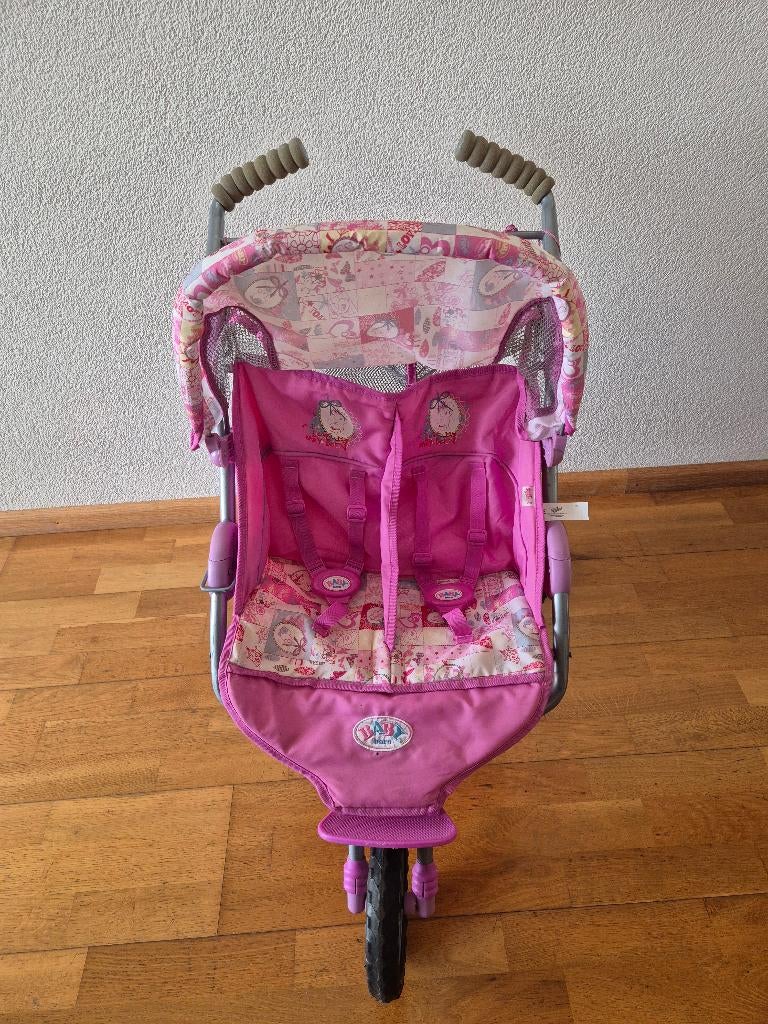 Baby Born Tweeling Poppenwagen, Kinderen en Baby's, Speelgoed | Poppen, Ophalen, Gebruikt, Overige typen