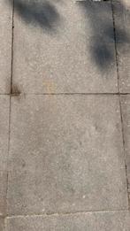 Betontegels antraciet 60x60x4, Tuin en Terras, Tegels en Klinkers, Ophalen, Gebruikt, 10 m² of meer, Beton