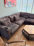 Urban Sofa bankstel velours grijs, Ophalen, 250 tot 300 cm, Gebruikt, 100 tot 125 cm