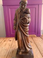 Houten beeld,, Ophalen