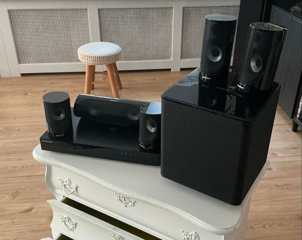 Samsung blueRay home cinema set HT-J 5500/XN, Audio, Tv en Foto, Home Cinema-sets, Gebruikt, Blu-ray-speler, 5.1-systeem, Ophalen