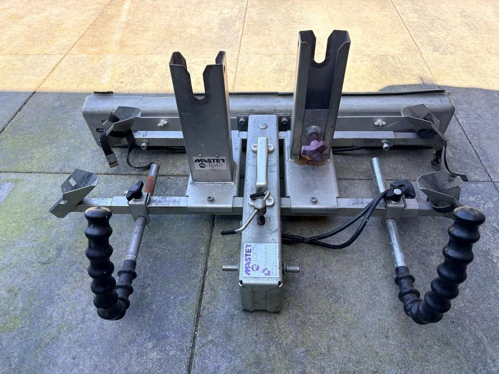 Master Load Fietsendrager voor 2 fietsen (trekhaak), Auto diversen, Ophalen of Verzenden, 2 fietsen, Zo goed als nieuw, Trekhaakdrager