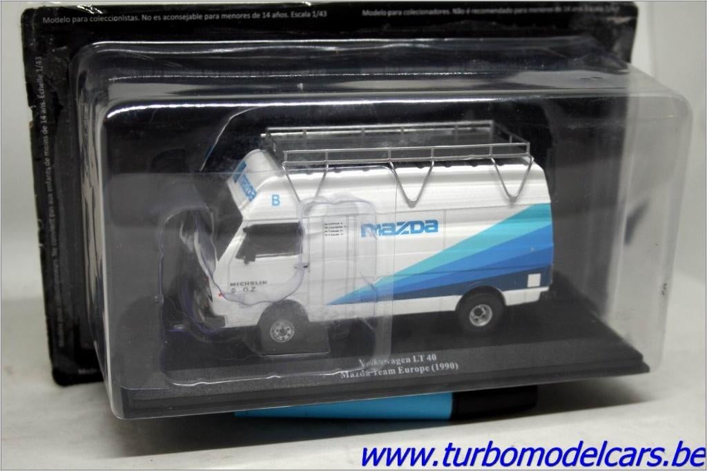 Die Cast  Volkswagen Lt 40 Mazda Team Europe (1990)  Échelle 1/43 | eBay