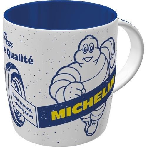 Michelin Pneu de Qualite reclame mok koffiebeker beker