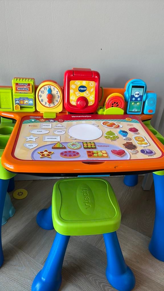 V tech leer tafel, Kinderen en Baby's, Speelgoed | Vtech, Ophalen, Zo goed als nieuw