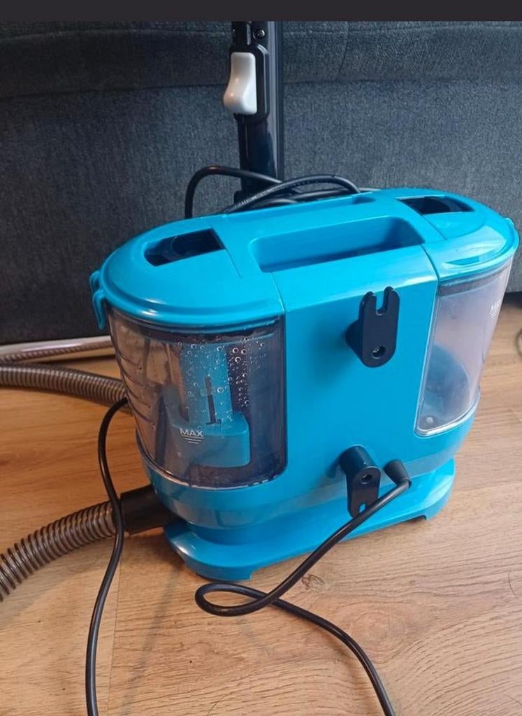 Te huur: vlekkenreiniger, Ophalen