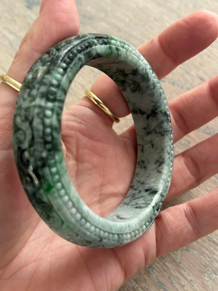 Jade armbanden, Ophalen of Verzenden, Zo goed als nieuw, Groen, Overige materialen
