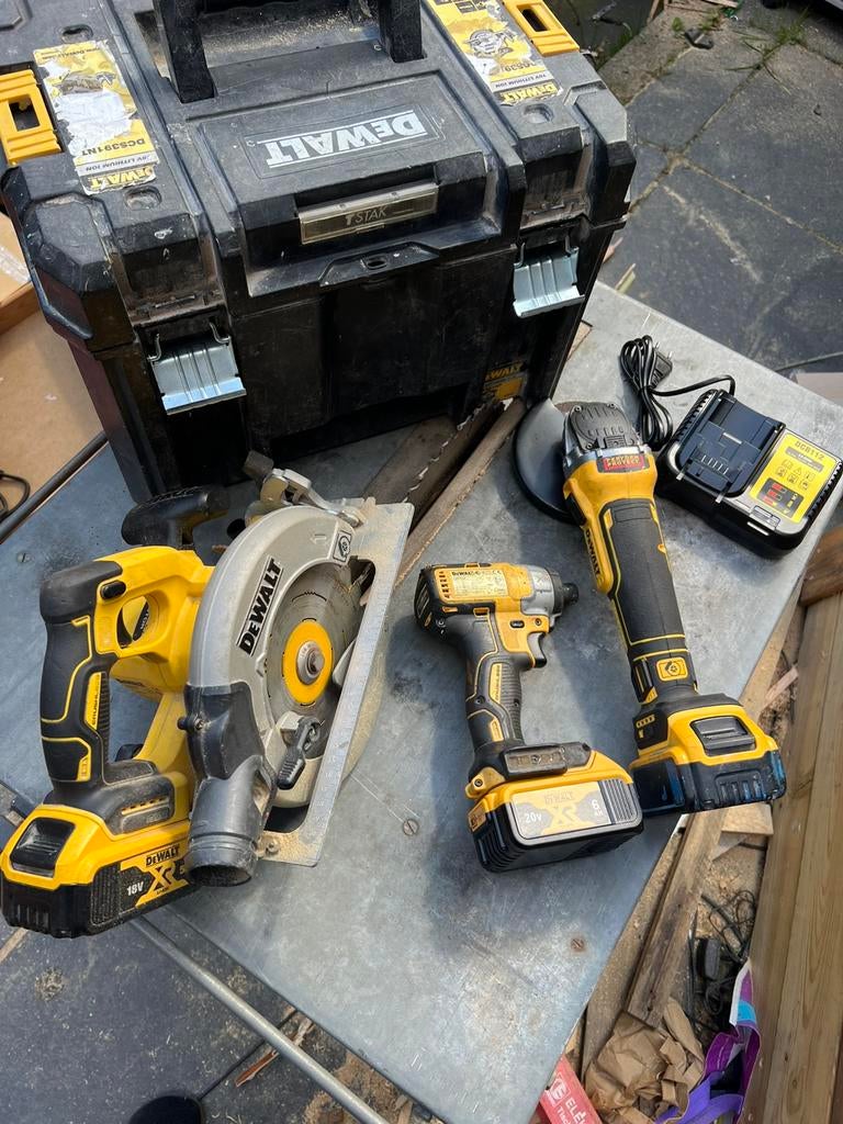 Dewalt set, Ophalen of Verzenden, Zo goed als nieuw