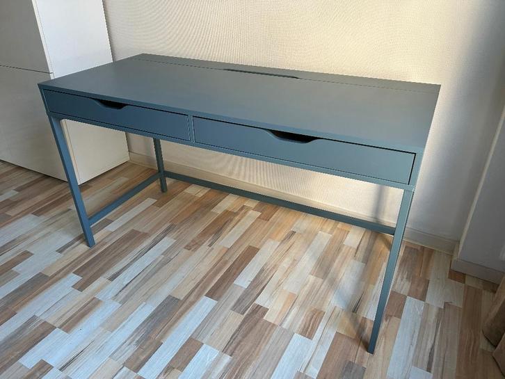 Buro Alex Ikea Blauw, Huis en Inrichting, Overige Huis en Inrichting, Zo goed als nieuw, Ophalen