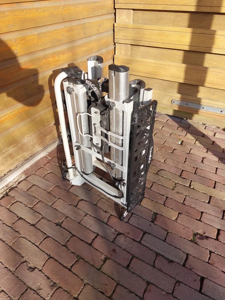Travel & Co Trekhaak Fietsendrager voor 2 fietsen, Auto diversen, Fietsendragers, Ophalen, 2 fietsen, Gebruikt, Trekhaakdrager