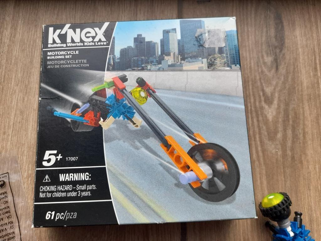 K'nex Motorcycle Bouwset 17007 compleet met doos, Ophalen of Verzenden, Zo goed als nieuw, K'nex