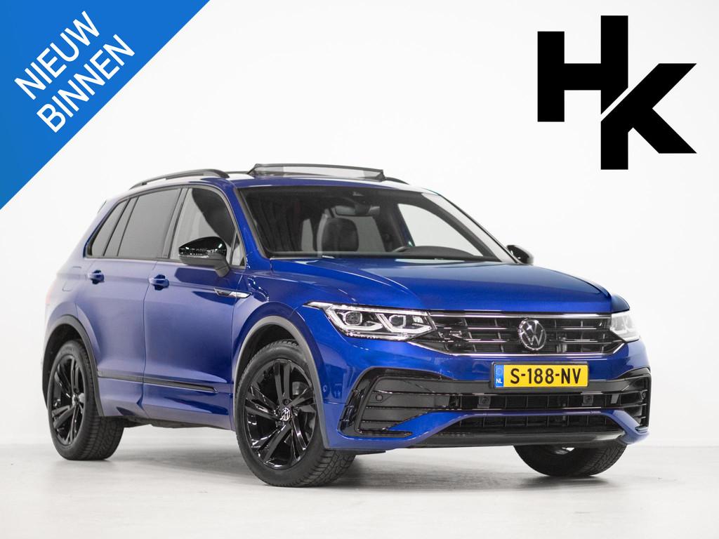 Volkswagen Tiguan 1.5 TSI R-Line Business Pano IQ Lights ACC, Auto's, Euro 6, 4 cilinders, 150 pk, Blauw