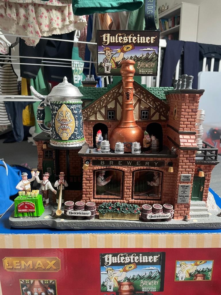 Lemax Yulesteiner Brewery, Diversen, Kerst, Zo goed als nieuw, Ophalen of Verzenden