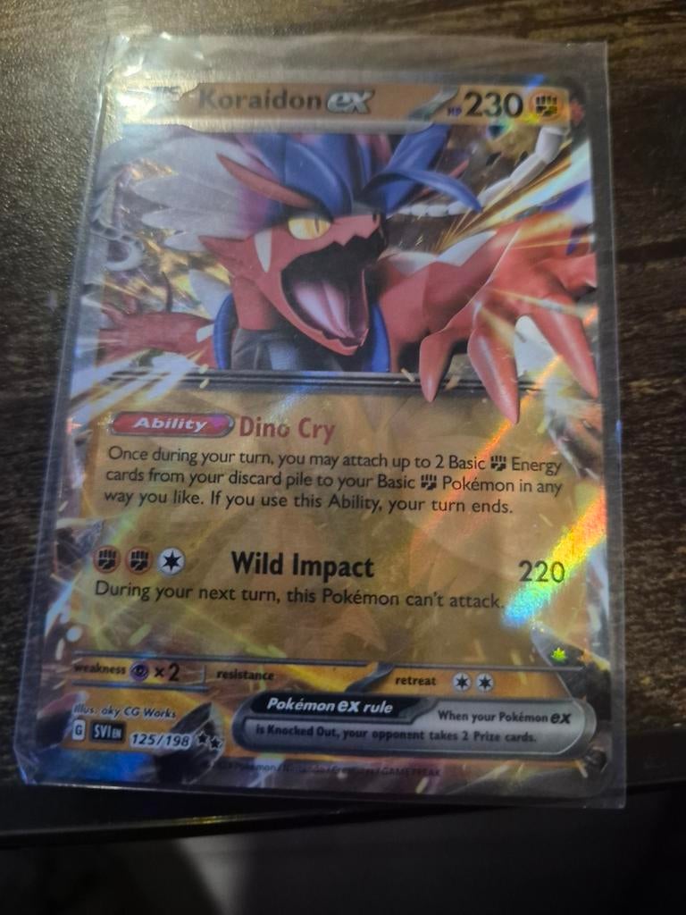 Koraidon ex 125/198, Ophalen of Verzenden, Nieuw