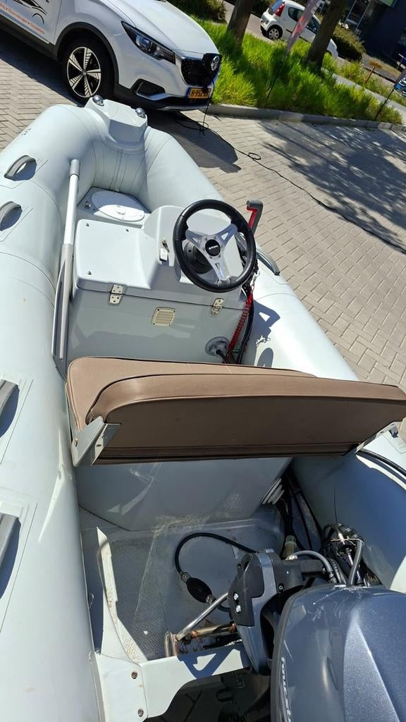 Brig F330T RIB met Yamaha 15pk 4-takt 2017, Watersport en Boten, Benzine, Minder dan 70 pk, Overige materialen, Ophalen