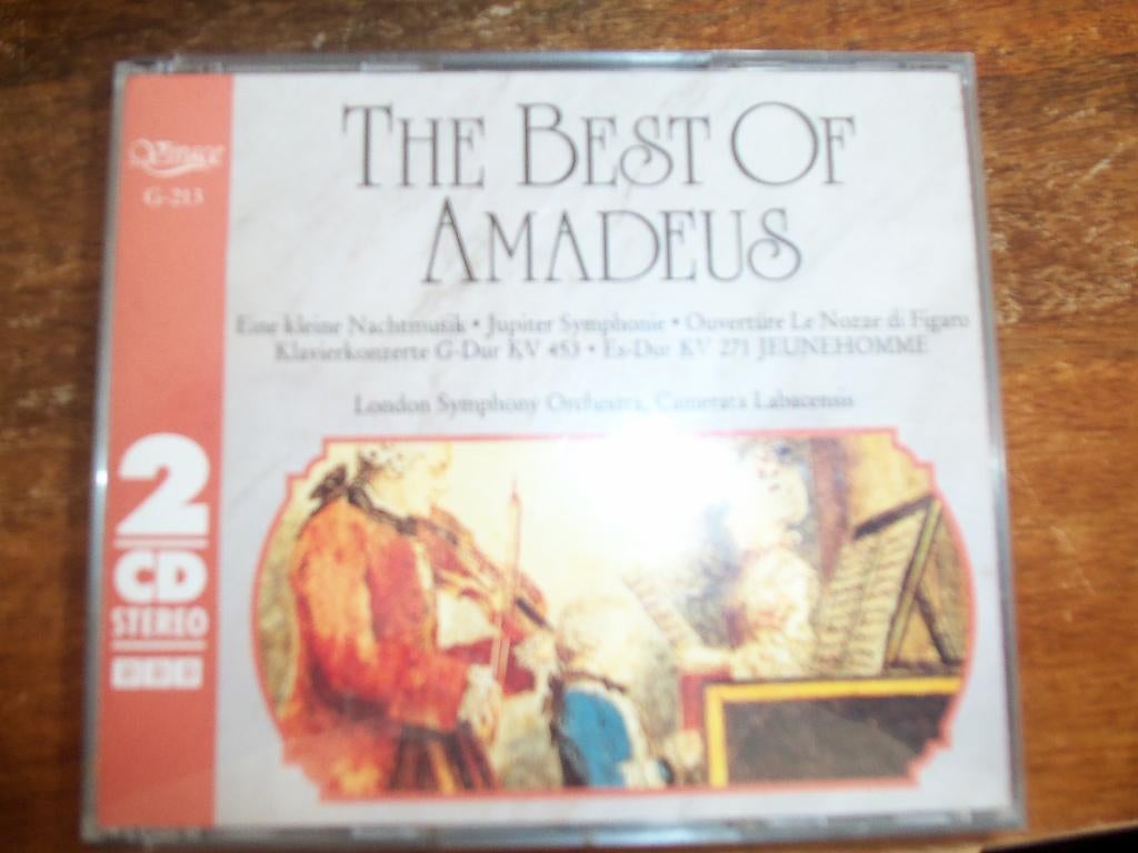 2 CD BOX BEST OF AMADEUS., Boxset, Ophalen of Verzenden, Zo goed als nieuw, Classicisme