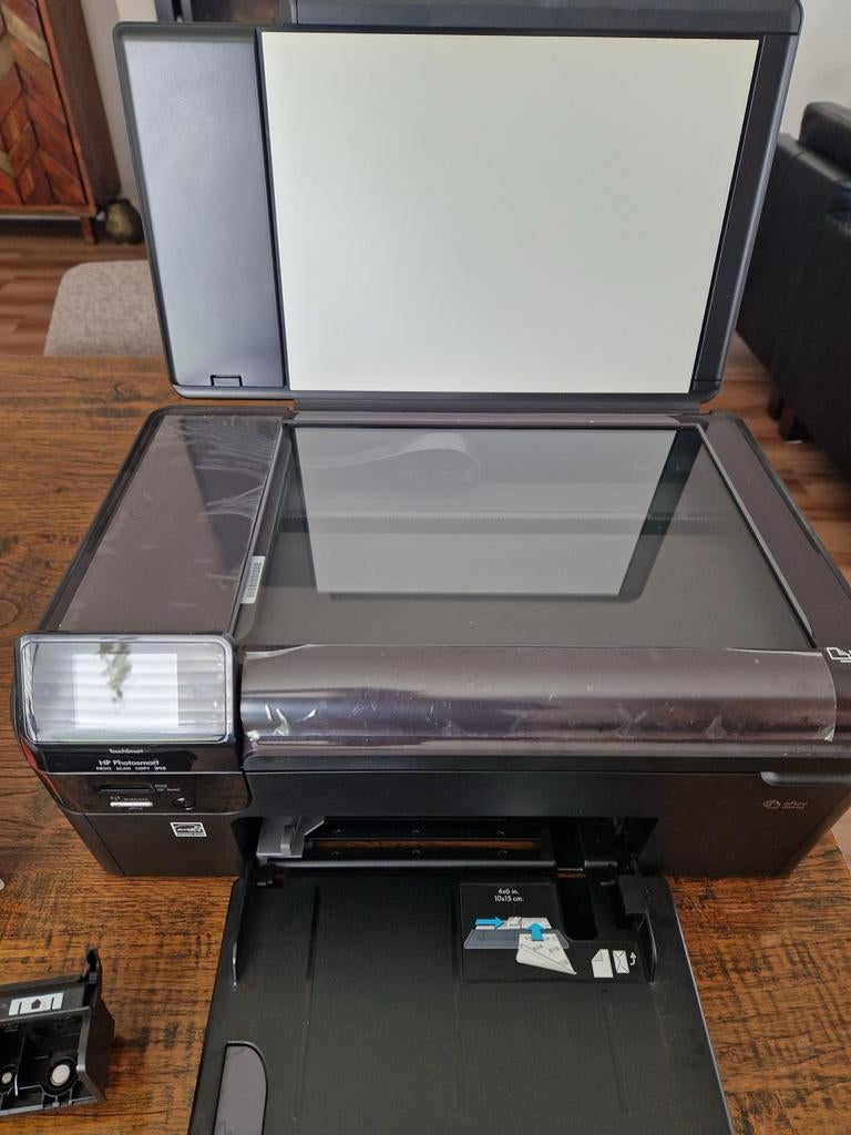 HP PhotoSmart B110 inkjetprinter, Computers en Software, Printers, Zo goed als nieuw, All-in-one, Inkjetprinter, Kleur printen